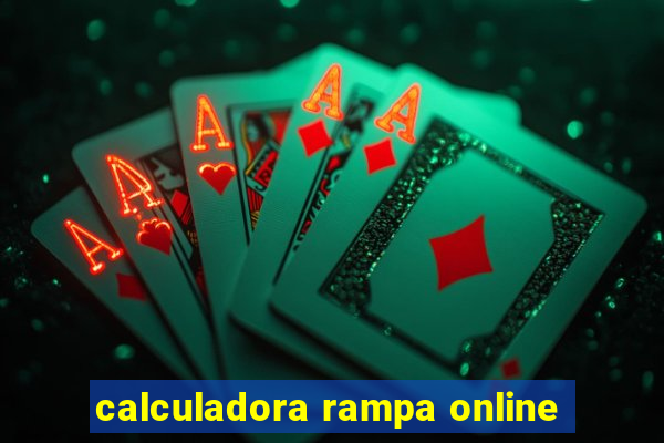 calculadora rampa online